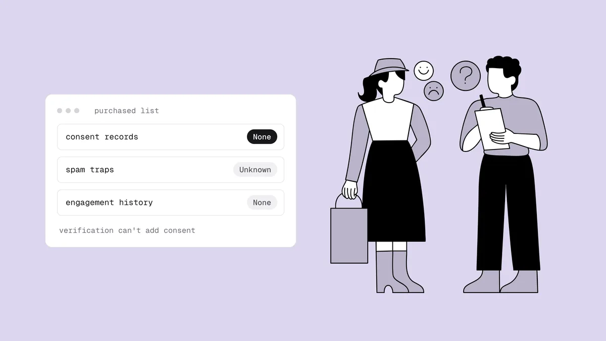 Should you buy an email list? Why it backfires and what to do instead