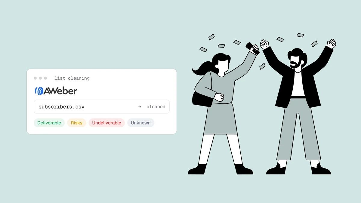Como limpar uma lista de e-mails do AWeber e reduzir a fatura