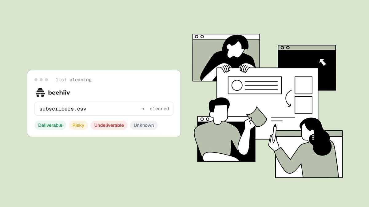 Como limpar sua lista do beehiiv (e parar de pagar por assinantes mortos)