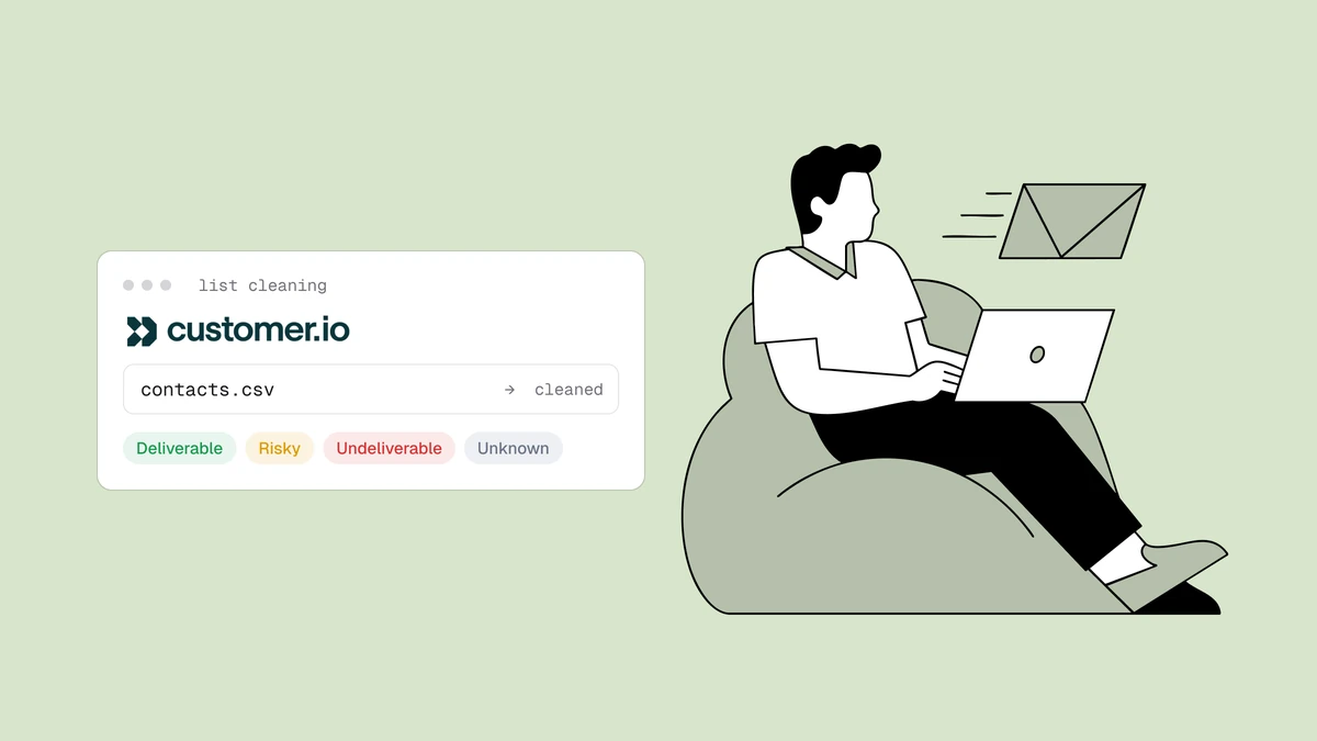 Como limpar sua lista do Customer.io