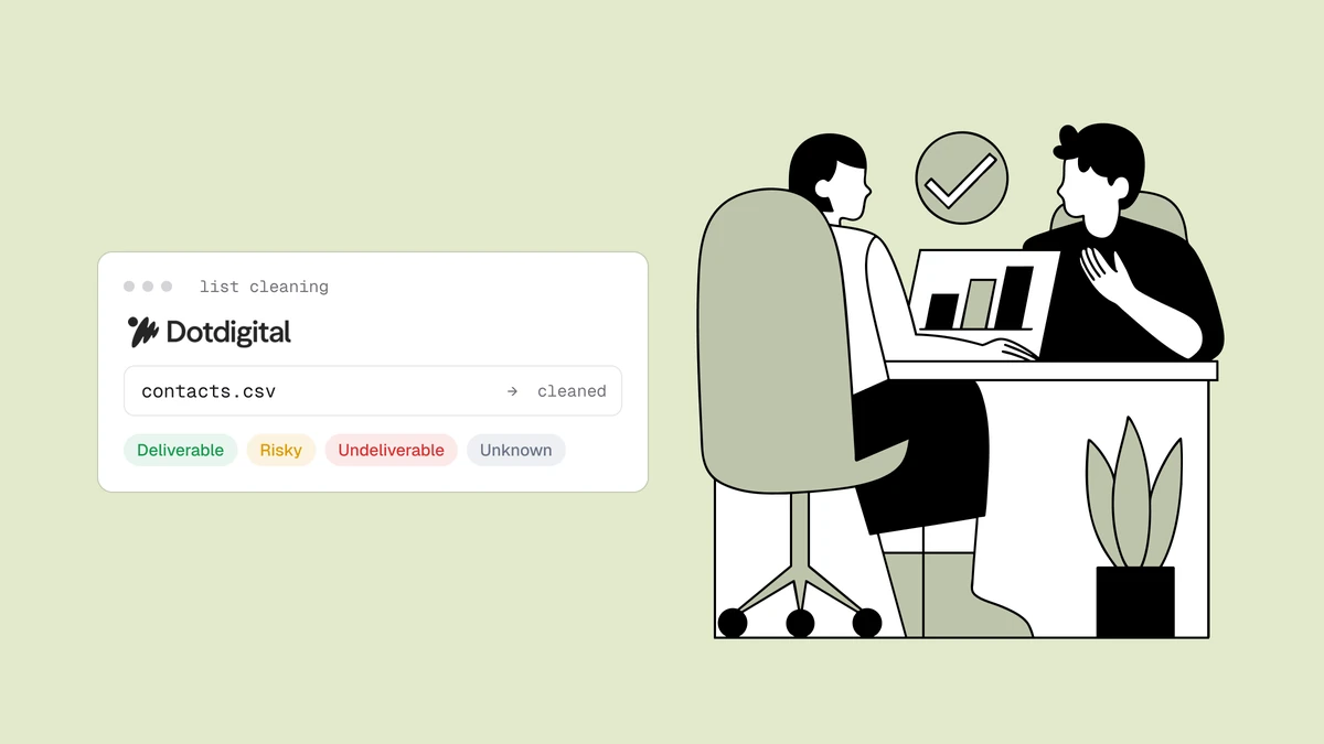 Como limpar sua lista do Dotdigital: exportar, verificar e suprimir