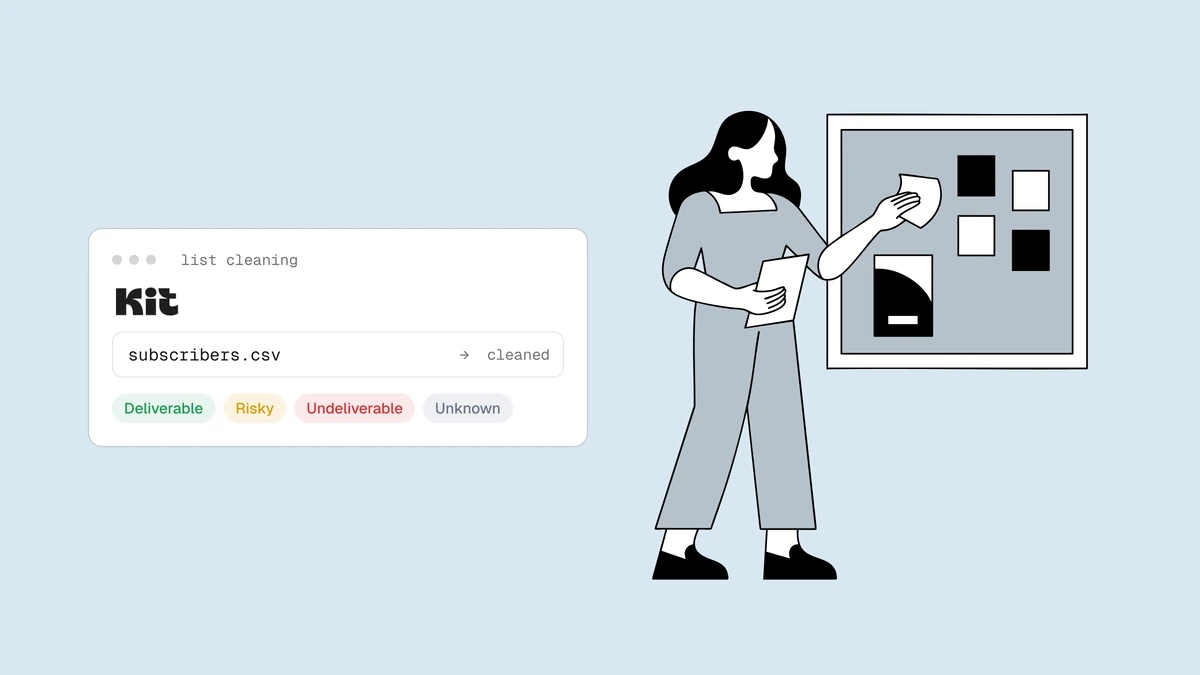 Como limpar uma lista do Kit (ConvertKit) sem excluir assinantes inativos