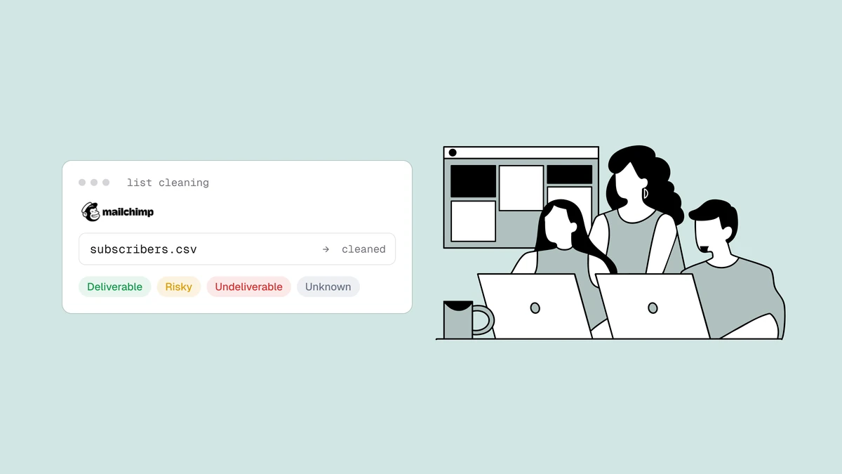 Como limpar uma lista do Mailchimp sem pagar por contatos mortos