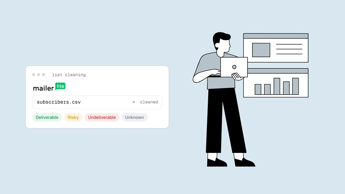 Como limpar sua lista do MailerLite: inativo não é inválido