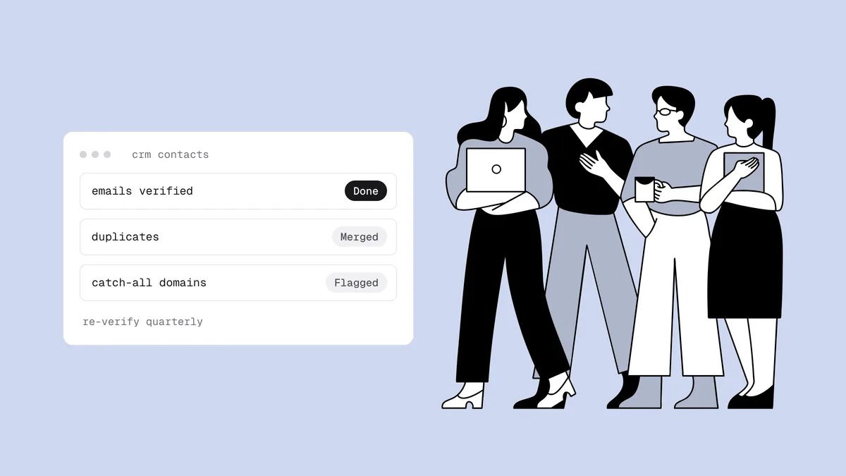 Higiene de datos del CRM: cómo mantienen limpios los contactos los equipos de ventas