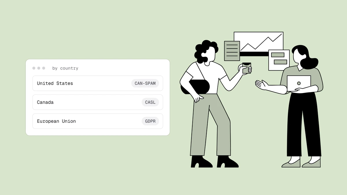 Leis de e-mail marketing por país, comparadas
