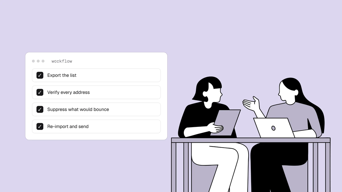 Como limpar uma lista de e-mails: o fluxo de trabalho completo