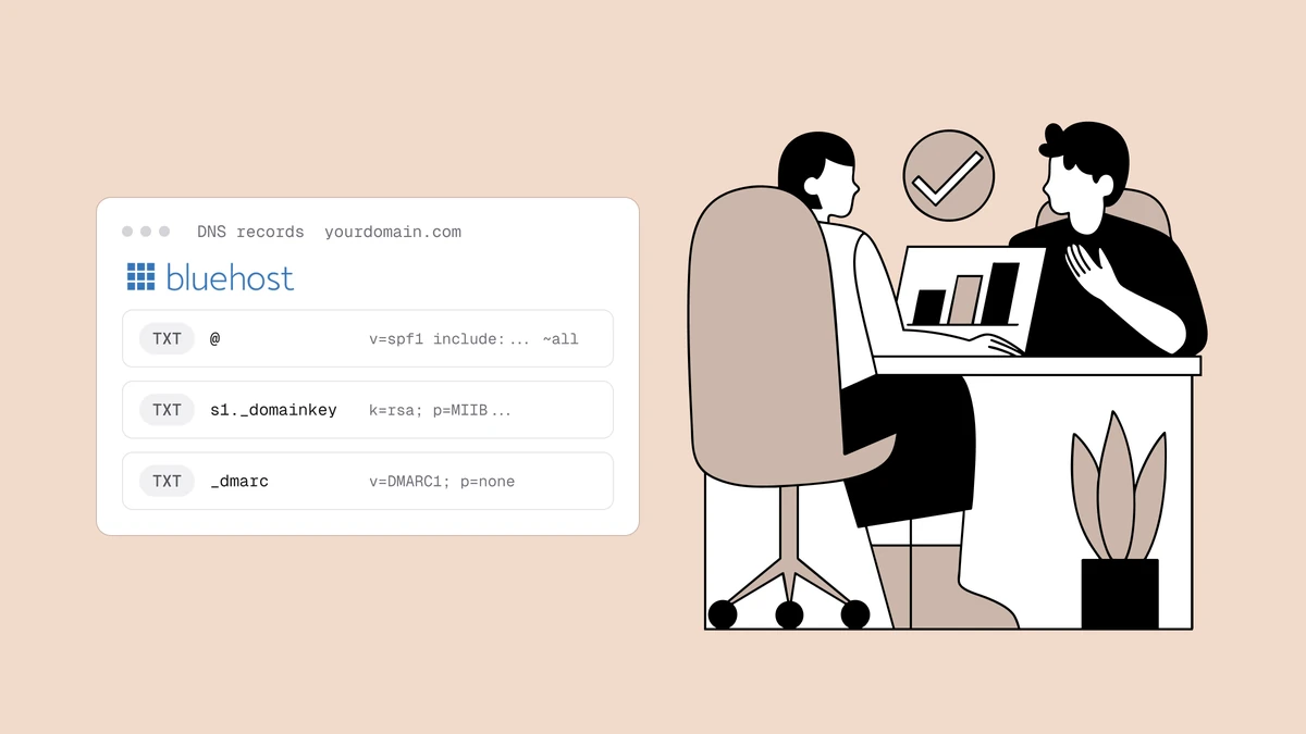 Como configurar SPF, DKIM e DMARC na Bluehost
