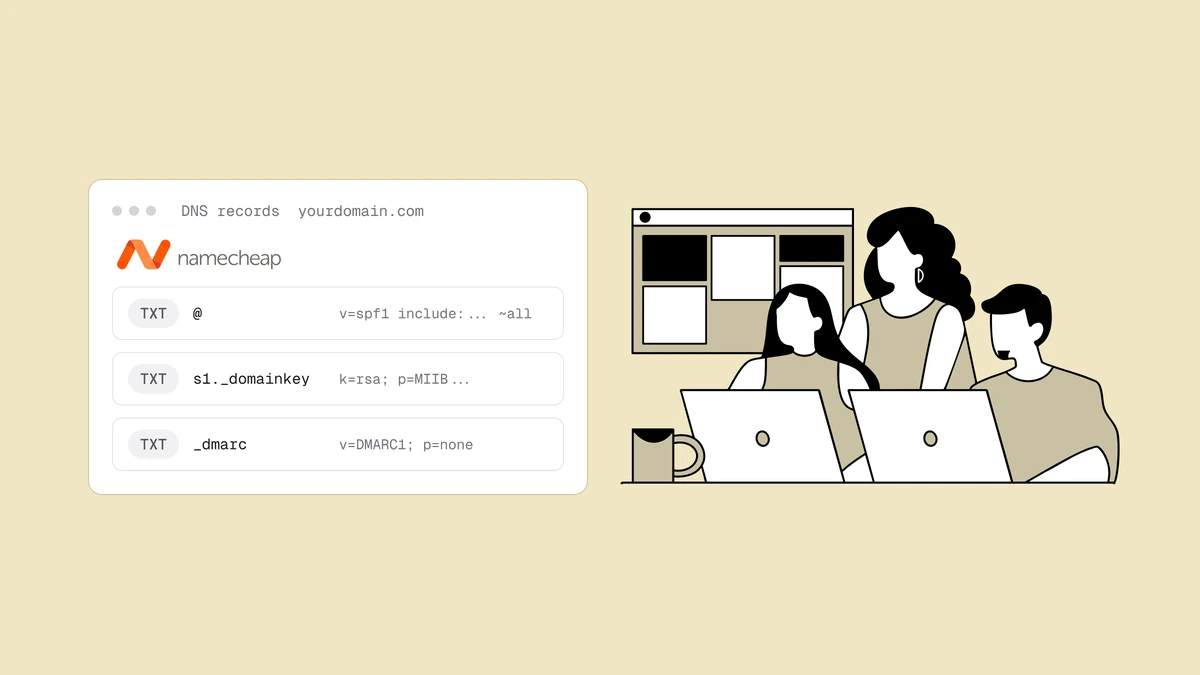 Como configurar SPF, DKIM e DMARC na Namecheap