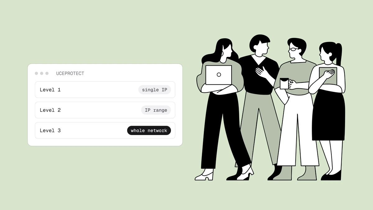 A blacklist UCEPROTECT e seus três níveis, explicados