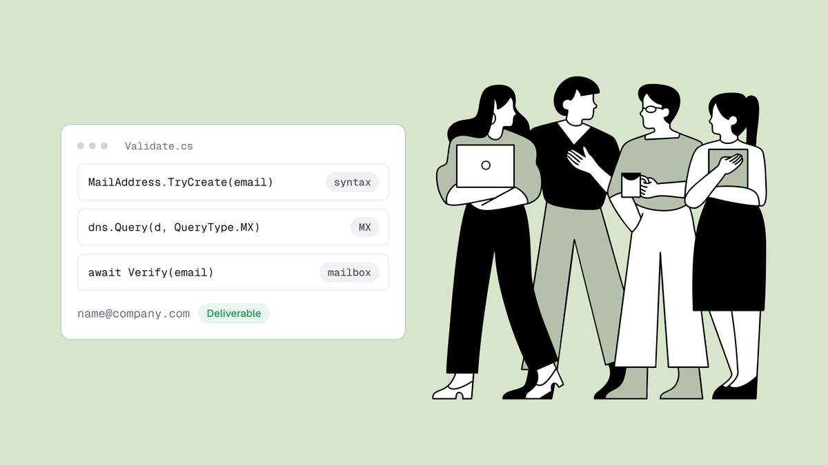 Como validar um endereço de e-mail em C#