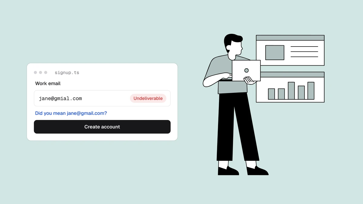 Verifique e-mails no cadastro com uma função serverless