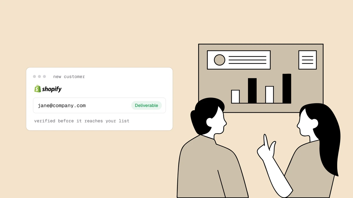 Como verificar e-mails do Shopify sem um aplicativo
