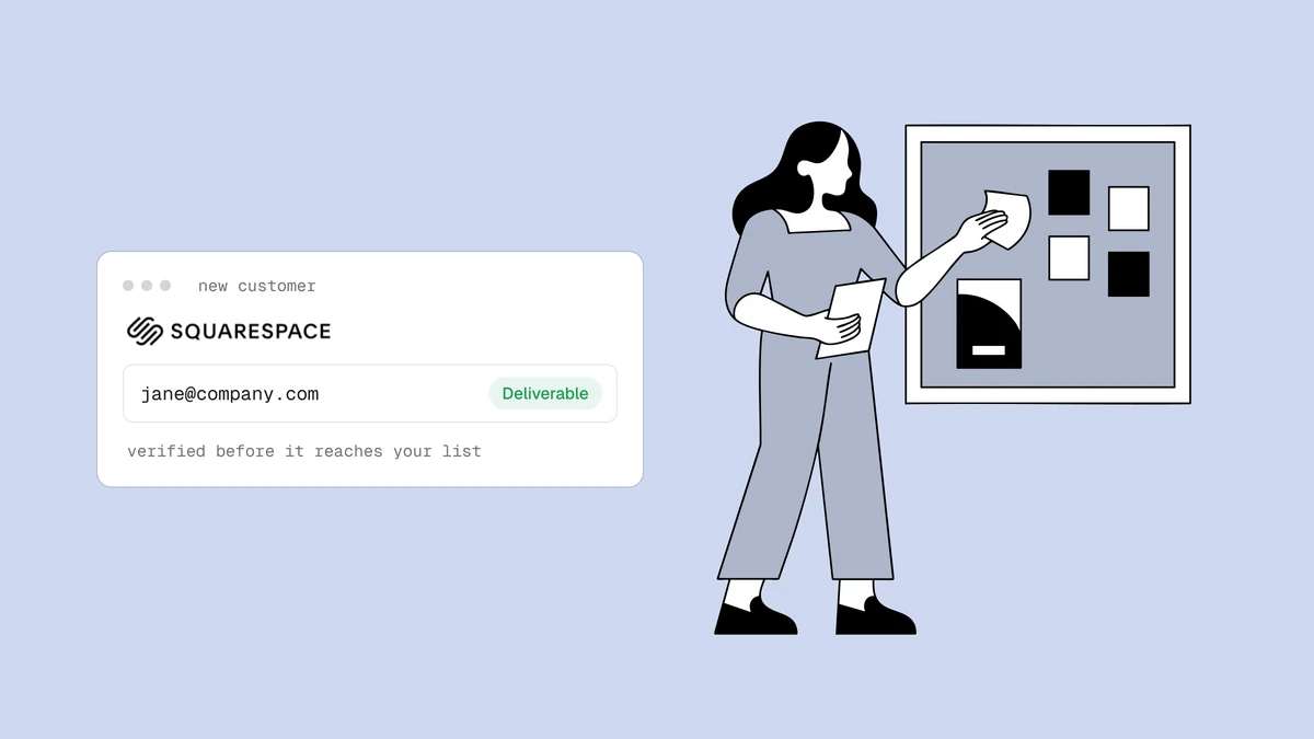 Verificar e-mails do Squarespace: um guia de limpeza de listas para lojas online