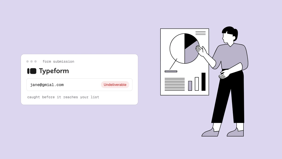 Como verificar e-mails do Typeform sem plugin