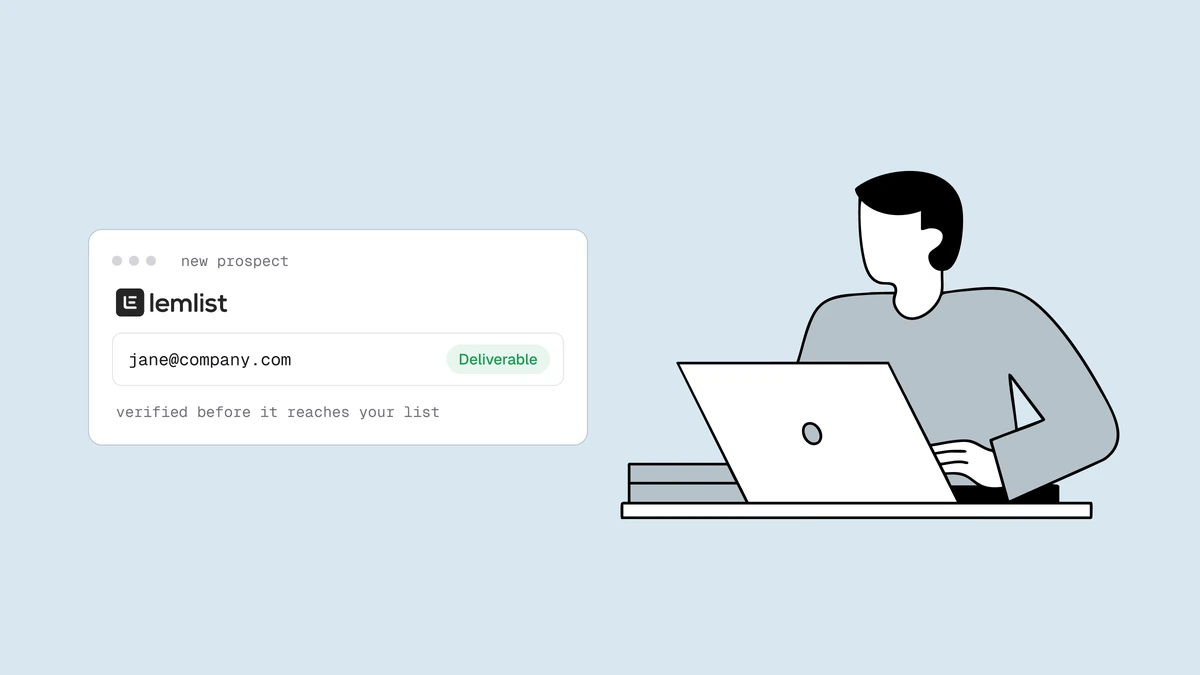 Verificar e-mails no Lemlist: um guia de entregabilidade para cold outreach